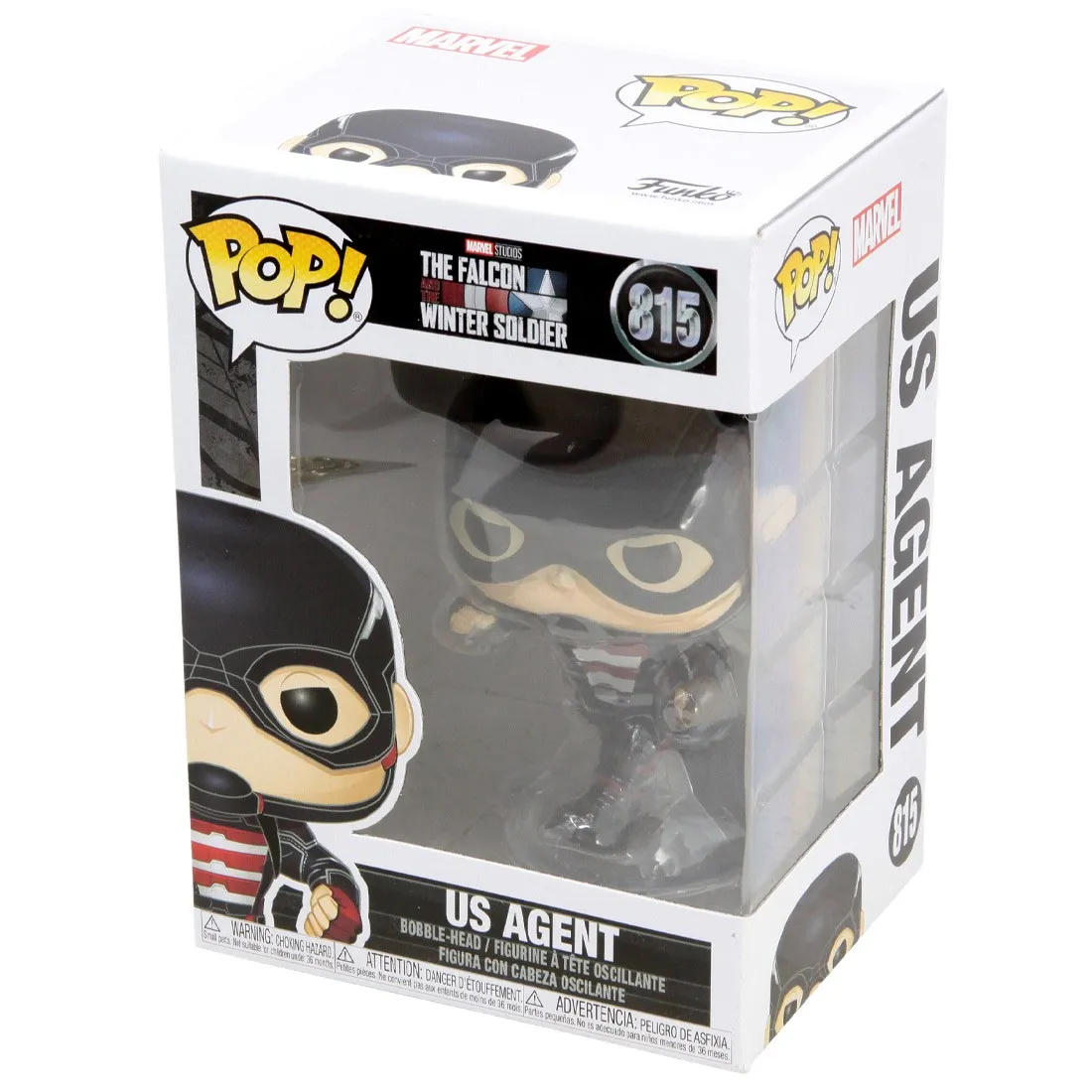 Funko POP Marvel The Falcon And The Winter Soldier - US Agent (navy)
